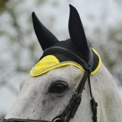 Woof Wear Fly Veil (Sunshine Yellow) -Professional Equestrian Shop 16698d
