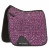 Weatherbeeta Prime Leopard Dressage Saddle Pad (Pink Leopard Print)