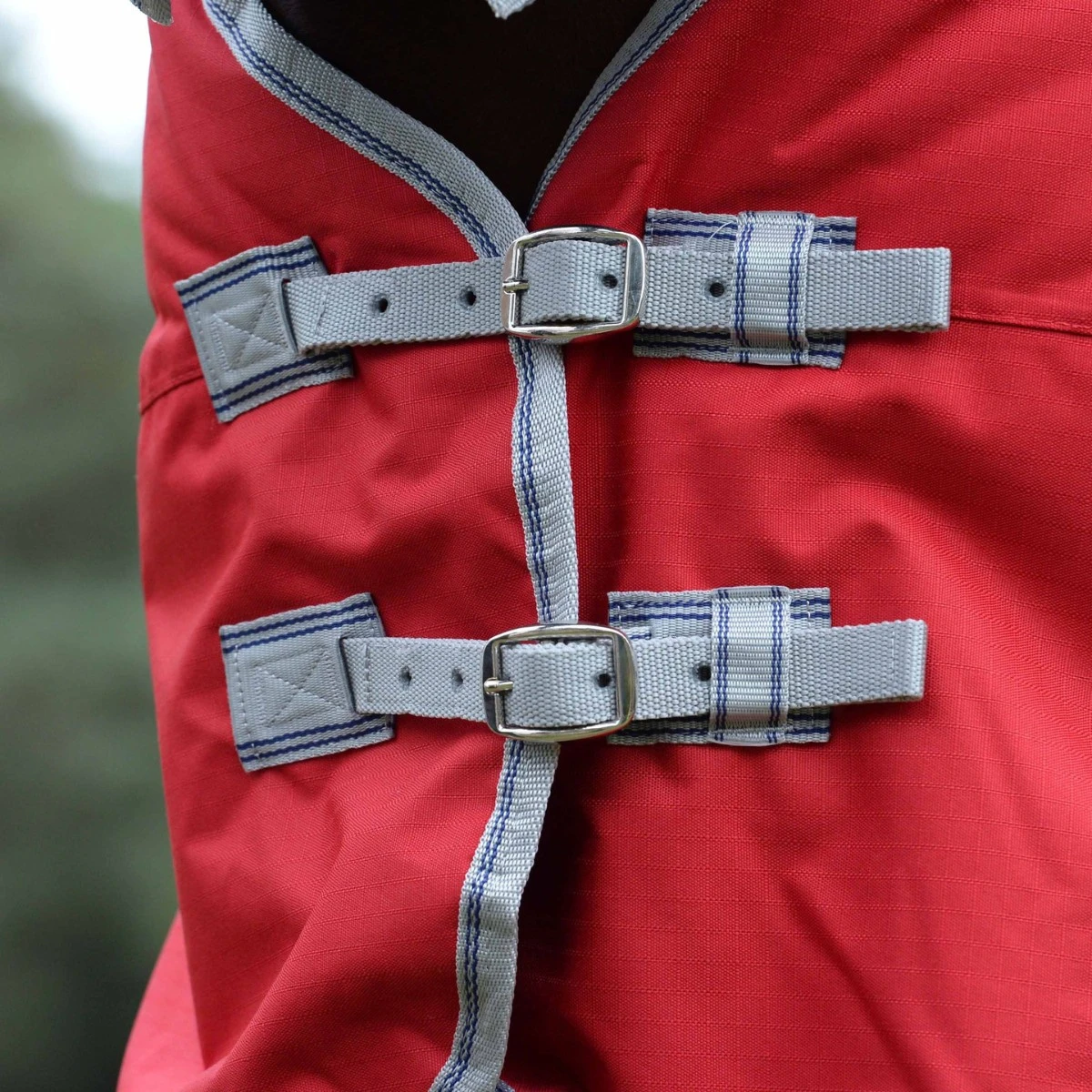 Weatherbeeta ComfiTec Classic Turnout Combo 100g Med/Lite (Red/Silver/Navy) 4 Weatherbeeta ComfiTec Classic Turnout Combo 100g Med/Lite (Red/Silver/Navy) - Image 4