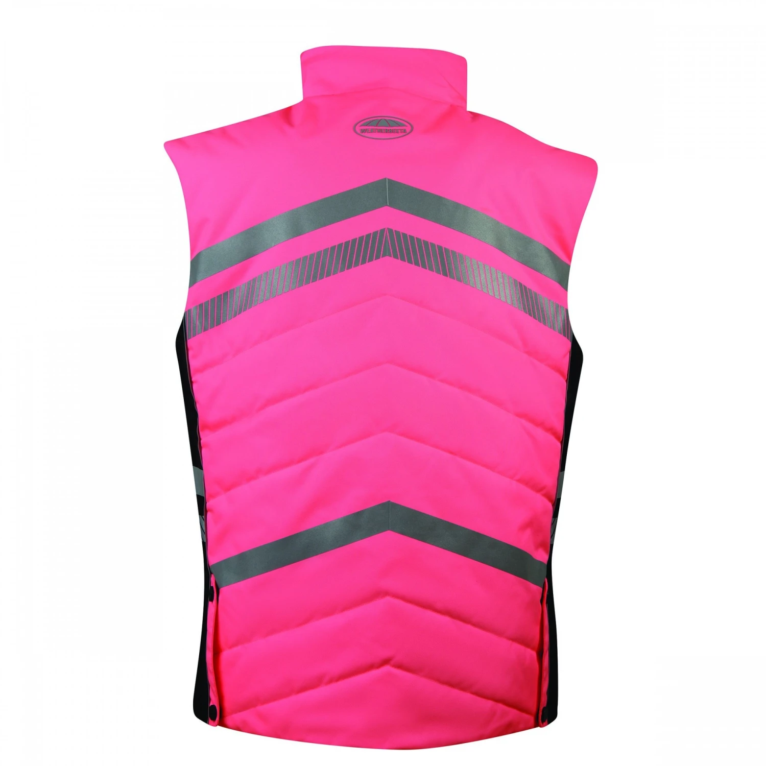 Weatherbeeta Adults Reflective Quilted Gilet (Pink) 2 Weatherbeeta Adults Reflective Quilted Gilet (Pink) - Image 2