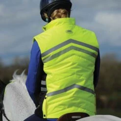 Weatherbeeta Adults Reflective Quilted Gilet (Yellow) 5 Weatherbeeta Adults Reflective Quilted Gilet (Yellow) -Professional Equestrian Shop 17272c
