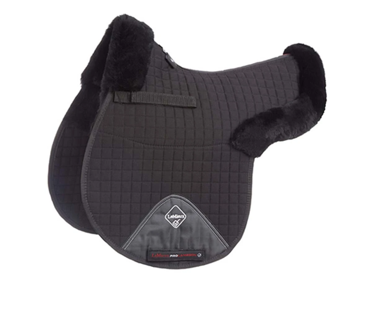 LeMieux GP Numnah Half Lined (Black/Black) 1 LeMieux GP Numnah Half Lined (Black/Black)