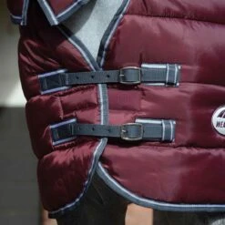 Weatherbeeta ComfiTec 210D Channel Quilt Stable Rug Combo 400g Heavy (Maroon) 10 Weatherbeeta ComfiTec 210D Channel Quilt Stable Rug Combo 400g Heavy (Maroon) -Professional Equestrian Shop 17326c