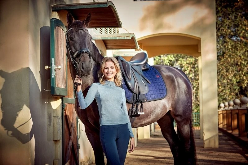 Catago FIR-Tech Dressage Saddlepad (Navy) 3 Catago FIR-Tech Dressage Saddlepad (Navy) - Image 3