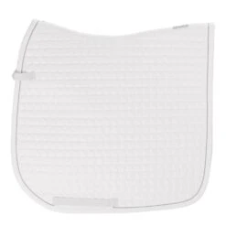 Eskadron Basics Dressage Saddlepad (White/Silver)