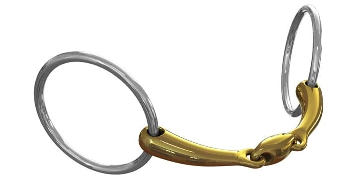 Neue Schule Team Up Loose Ring Snaffle (16mm Mouthpiece/70mm Ring) 1 Neue Schule Team Up Loose Ring Snaffle (16mm Mouthpiece/70mm Ring)