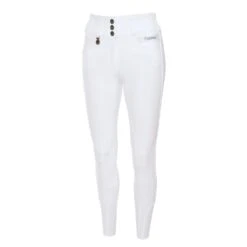 Pikeur Ladies Candela Grip Full Seat Breeches (White)