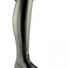 Petrie Riva Tall Riding Boot (Black/Stardust Top)