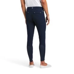 Ariat Men's Tri Factor Grip Full Seat Breeches (Navy) -Professional Equestrian Shop 18024f
