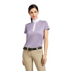 Ariat Women's Aptos Short Sleeve Show Shirt (Dusk) -Professional Equestrian Shop 18030c