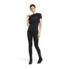 Ariat Women's Ascent Crew Short Sleeve Baselayer (Black)
