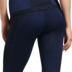 Ariat Women's Ascent Half Grip Tight (Navy) 9 Ariat Women's Ascent Half Grip Tight (Navy) -Professional Equestrian Shop 18039e