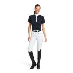 Ariat Women's Showstopper 3.0 Show Shirt (Show Navy) -Professional Equestrian Shop 18091c