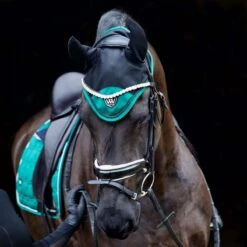 Woof Wear Vision Fly Veil (British Racing Green) 6 Woof Wear Vision Fly Veil (British Racing Green) -Professional Equestrian Shop 18147c
