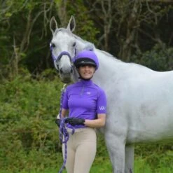 Woof Wear Contour Head Collar (Ultra Violet) -Professional Equestrian Shop 18163c