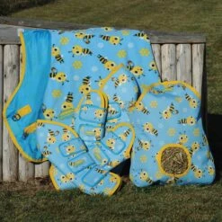 Weatherbeeta 1200D Wide Tab Travel Boots (Bee Print) -Professional Equestrian Shop 18173b