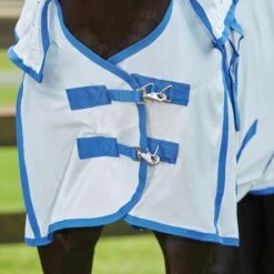 Weatherbeeta Comfitec 600D/Mesh II Combo Neck (Silver/Silver) -Professional Equestrian Shop 18175c