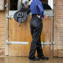 LeMieux DryTex Stormwear Waterproof Trousers (Black) -Professional Equestrian Shop 18312d