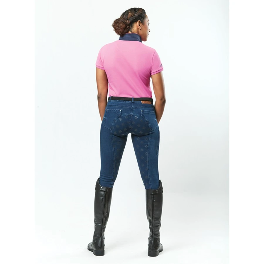 Dublin Ladies Lily Cap Sleeve Polo (Red Violet) 4 Dublin Ladies Lily Cap Sleeve Polo (Red Violet) - Image 4