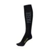 Pikeur Ladies Logo Long Socks(Black/Grey)