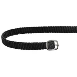 Sprenger Braided Spur Straps With Black Buckle (Black)
