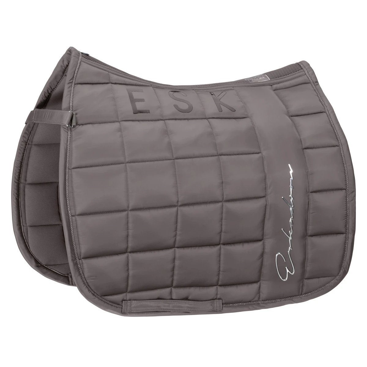 Eskadron Classic Sports Big Square Matt Dressage Saddlepad (Fossil) 1 Eskadron Classic Sports Big Square Matt Dressage Saddlepad (Fossil)
