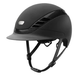 Abus X Pikeur AirLuxe Supreme Riding Hat (Black)