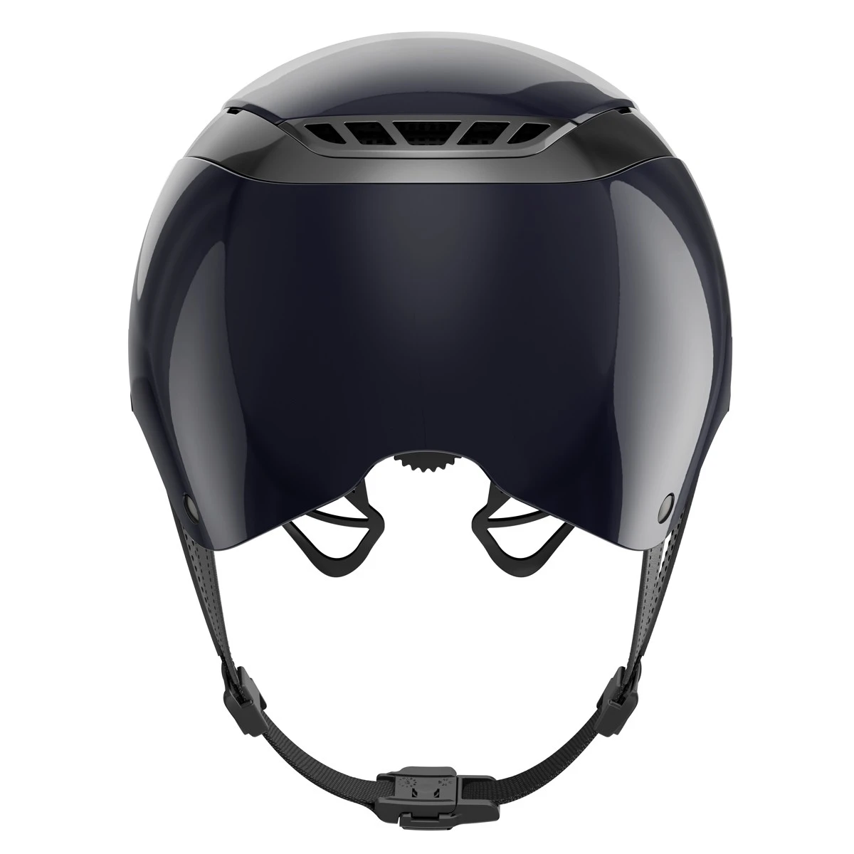 Abus X Pikeur AirLuxe Chrome Riding Hat (Shiny Midnight Blue) 5 Abus X Pikeur AirLuxe Chrome Riding Hat (Shiny Midnight Blue) - Image 5