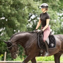 Abus X Pikeur AirLuxe Chrome Lady Visor Riding Hat (Shiny Black) - Pre Order 10 Abus X Pikeur AirLuxe Chrome Lady Visor Riding Hat (Shiny Black) - Pre Order -Professional Equestrian Shop 19168e