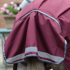 Weatherbeeta Comfitec Plus Dynamic Ii Combo Neck 100g Medium/Lite (Black/Red/Silver) -Professional Equestrian Shop 19189g