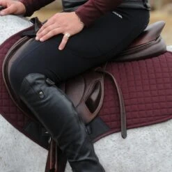 Weatherbeeta Prime Jump Shaped Saddle Pad (Mulberry) -Professional Equestrian Shop 19253c