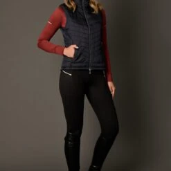 Weatherbeeta Ladies Gia Puffer Vest (Ink) -Professional Equestrian Shop 19263c