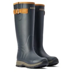 Ariat Women's Burford Insulated Wellington Boots (Navy) -Professional Equestrian Shop 19297d