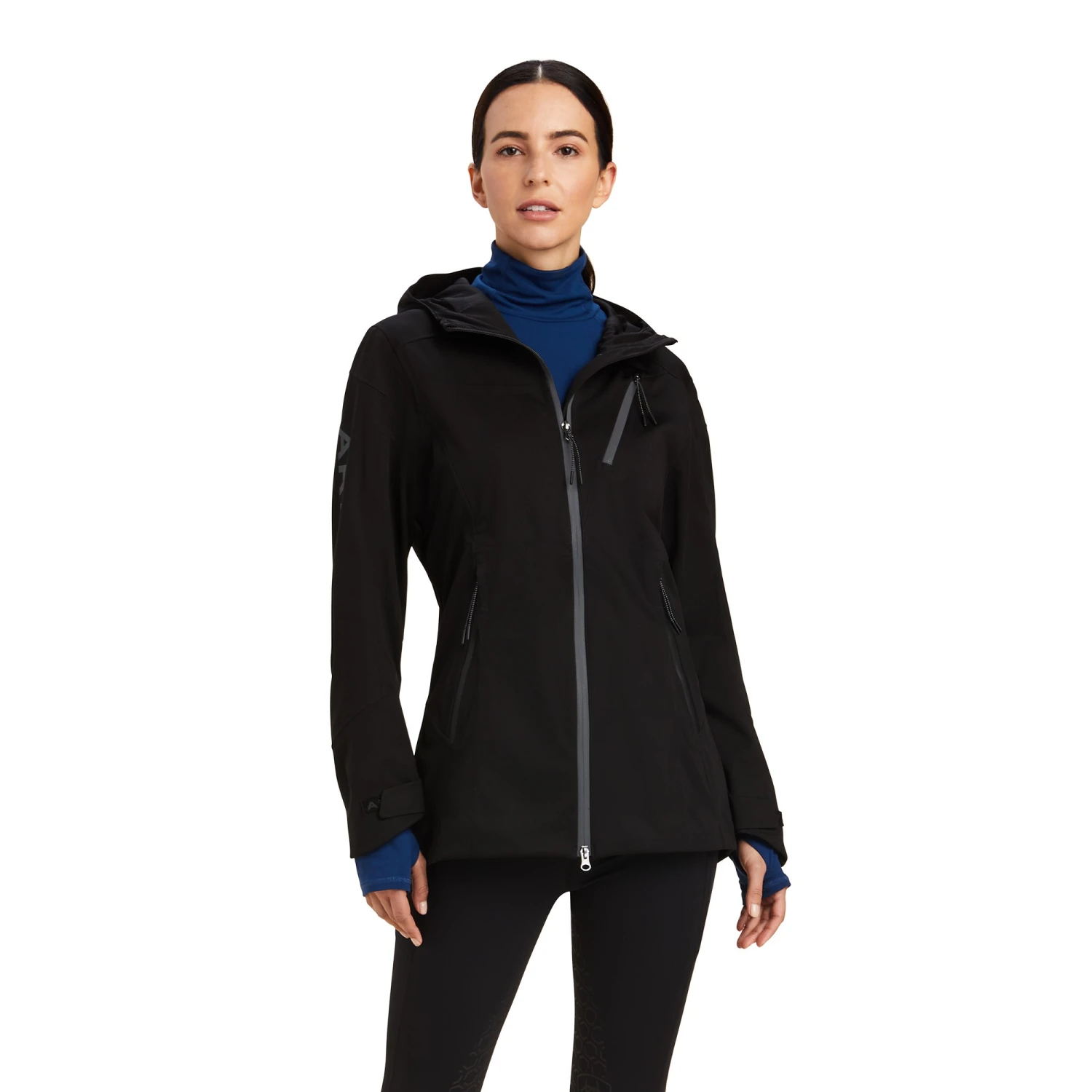 Ariat Womens Venture H2O Jacket (Black) 1 Ariat Womens Venture H2O Jacket (Black)