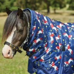 Saxon 600D Pony Combo Neck Medium (Blue Unicorn Print) 7 Saxon 600D Pony Combo Neck Medium (Blue Unicorn Print) -Professional Equestrian Shop 19527d