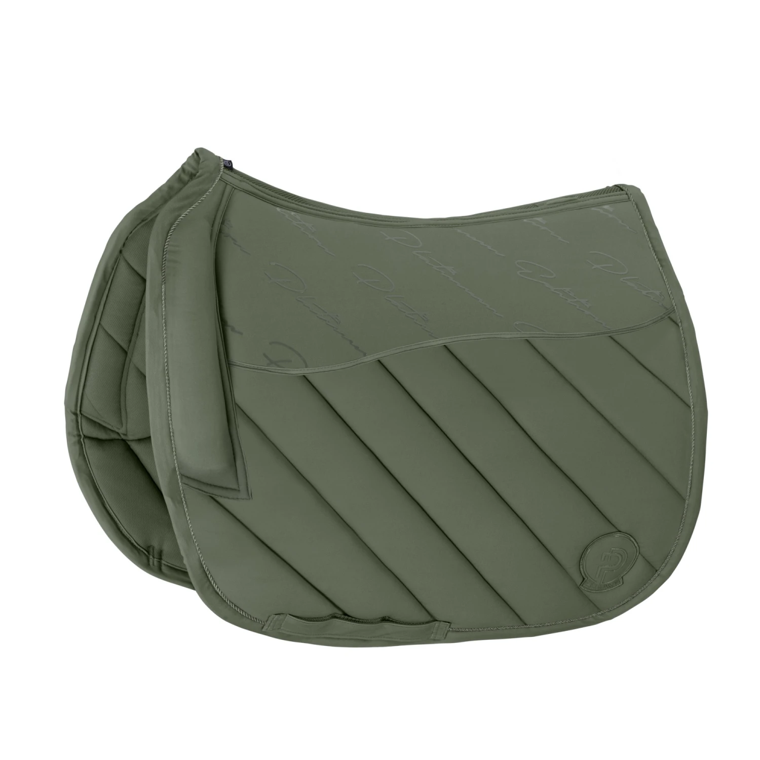Eskadron Softshell Dressage Saddle Pad (Ash Green) 1 Eskadron Softshell Dressage Saddle Pad (Ash Green)