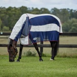 Weatherbeeta Breeze With Surcingle IV Combo Neck (White/Navy/Red) 3 Weatherbeeta Breeze With Surcingle IV Combo Neck (White/Navy/Red) -Professional Equestrian Shop 19711b