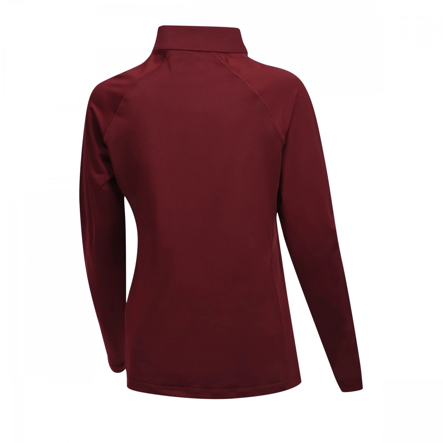 Weatherbeeta Prime Ladies Long Sleeve Top (Maroon) 3 Weatherbeeta Prime Ladies Long Sleeve Top (Maroon) - Image 3