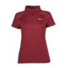 Weatherbeeta Prime Ladies Short Sleeve Top (Maroon)