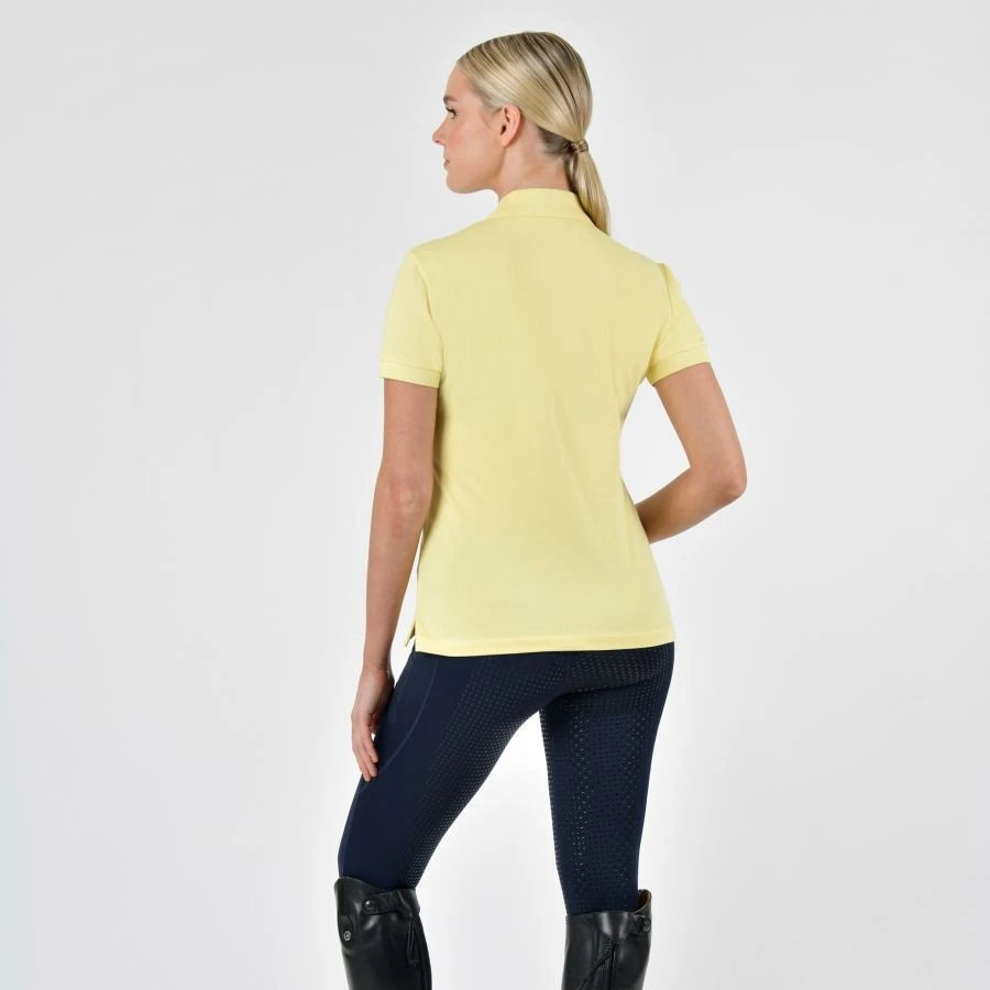 Dublin Ladies Lily Cap Sleeve Polo (Butter) 4 Dublin Ladies Lily Cap Sleeve Polo (Butter) - Image 4