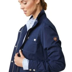 Ariat Womens Calumet Field Jacket (Navy) 9 Ariat Womens Calumet Field Jacket (Navy) -Professional Equestrian Shop 19888d