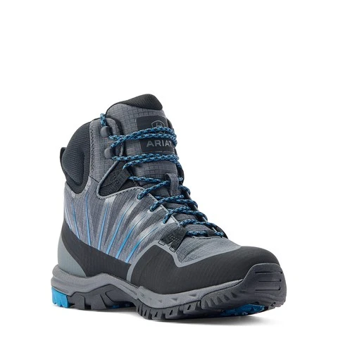 Ariat Mens Skyline Solaris Waterproof Boot (Grey/Saphire) 3 Ariat Mens Skyline Solaris Waterproof Boot (Grey/Saphire) - Image 3