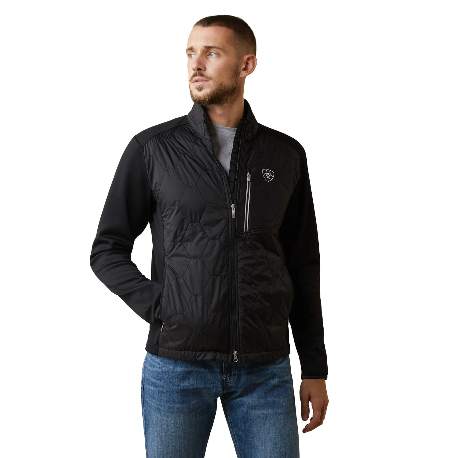 Ariat Mens Fusion Insulated Jacket (Black) 1 Ariat Mens Fusion Insulated Jacket (Black)