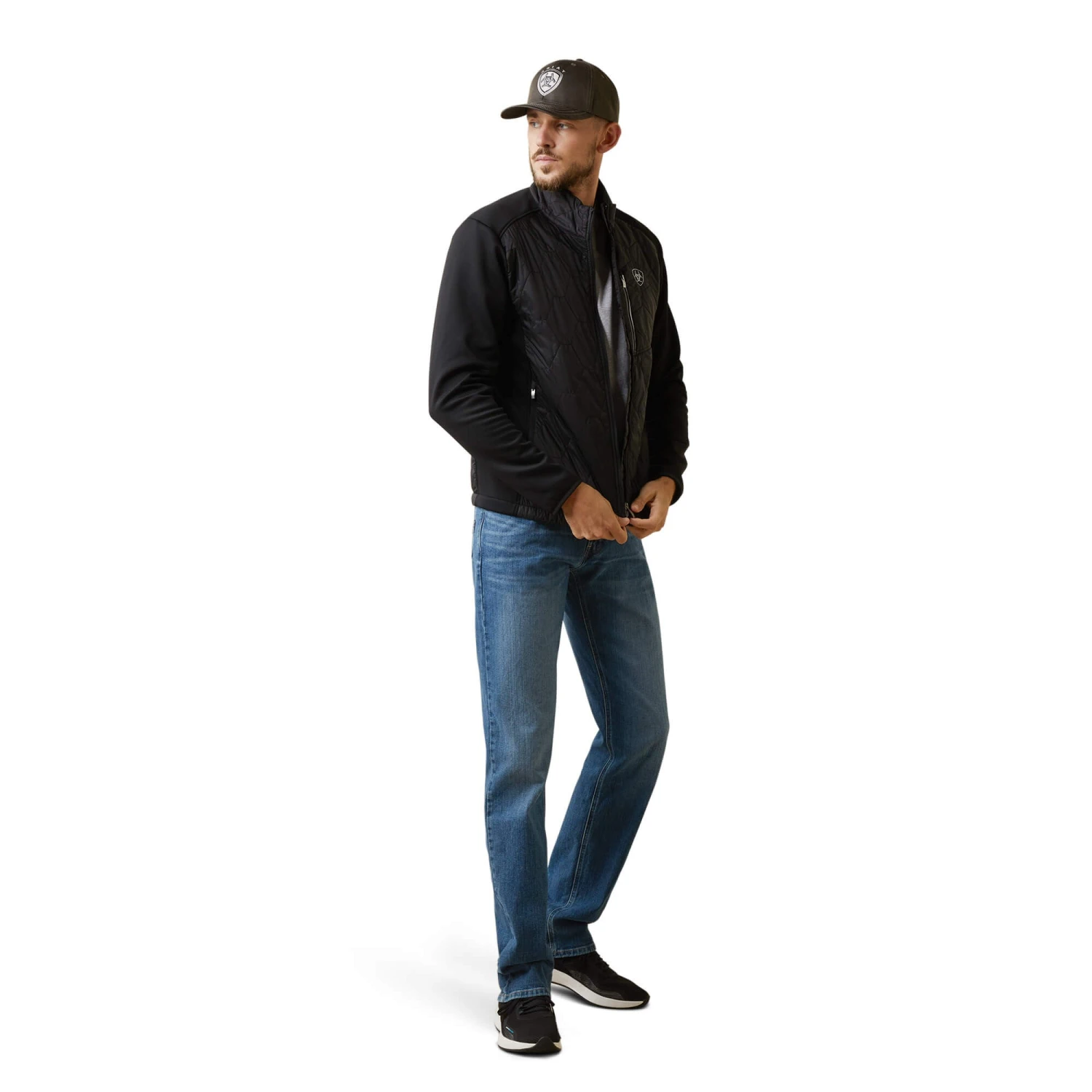 Ariat Mens Fusion Insulated Jacket (Black) 3 Ariat Mens Fusion Insulated Jacket (Black) - Image 3