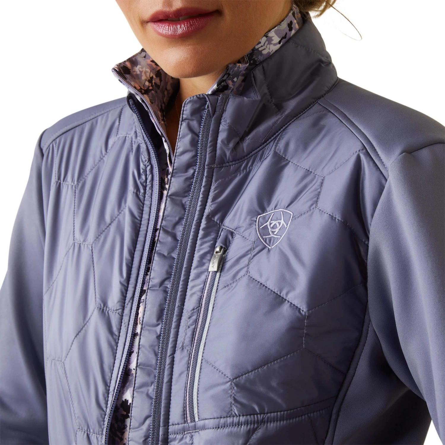 Ariat Womens Fusion Insulated Jacket (Dusky Granite) 3 Ariat Womens Fusion Insulated Jacket (Dusky Granite) - Image 3