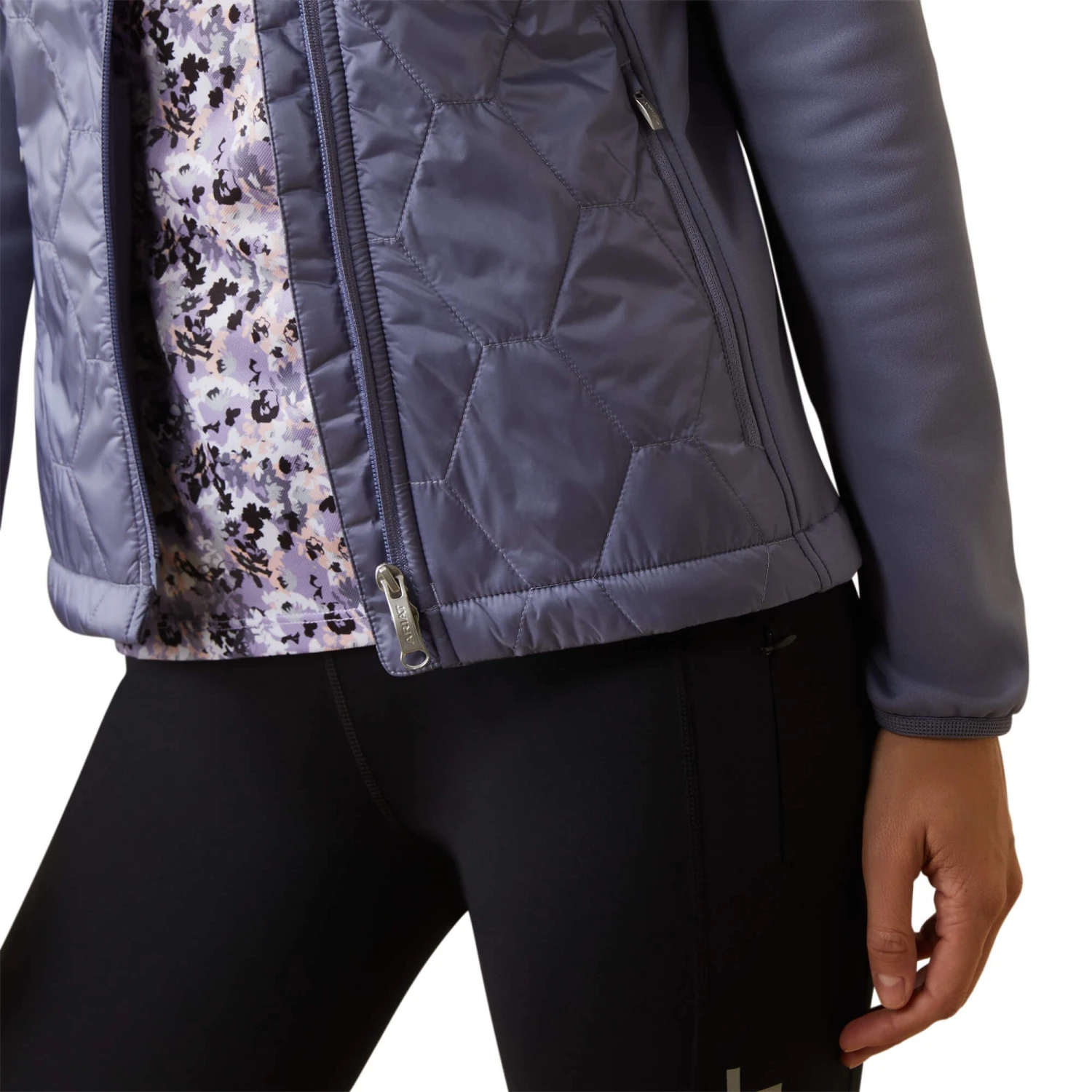 Ariat Womens Fusion Insulated Jacket (Dusky Granite) 4 Ariat Womens Fusion Insulated Jacket (Dusky Granite) - Image 4