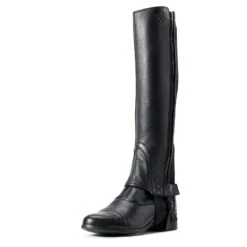Ariat Breeze Chap Half Chap (Black) -Professional Equestrian Shop 20007d