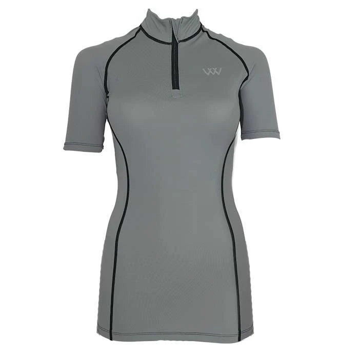 Woof Wear Short Sleeve Performance Riding Shirt (Brushed Steel) 1 Woof Wear Short Sleeve Performance Riding Shirt (Brushed Steel)