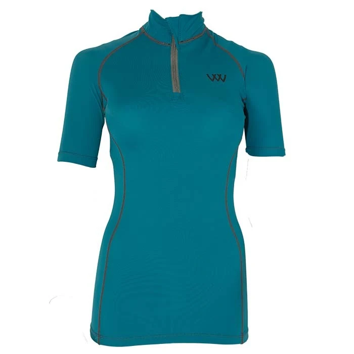 Woof Wear Short Sleeve Performance Riding Shirt (Ocean) 1 Woof Wear Short Sleeve Performance Riding Shirt (Ocean)