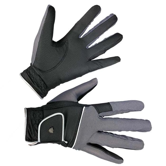 Woof Wear Vision Riding Glove (Brushed Steel) 1 Woof Wear Vision Riding Glove (Brushed Steel)